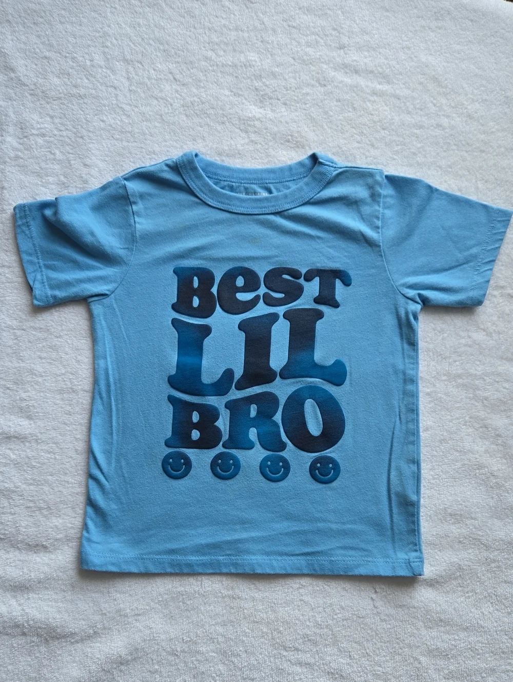 The Children's Place Boys Graphic Tee Bundle 4 - Mint, Cream, Light Blue, Tan,3T